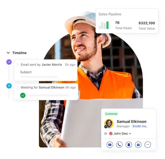 Secure more projects with CRM for Construction