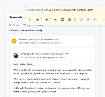 Sell together as a team and close more deals