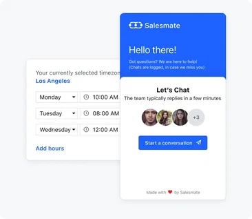 Set availability
