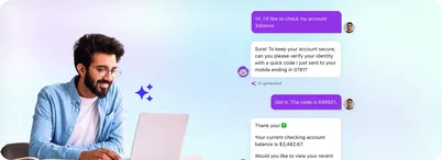Simplifying financial interactions with conversational AI Agent