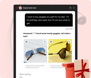Skara is built for the buying journey, not just the support queue