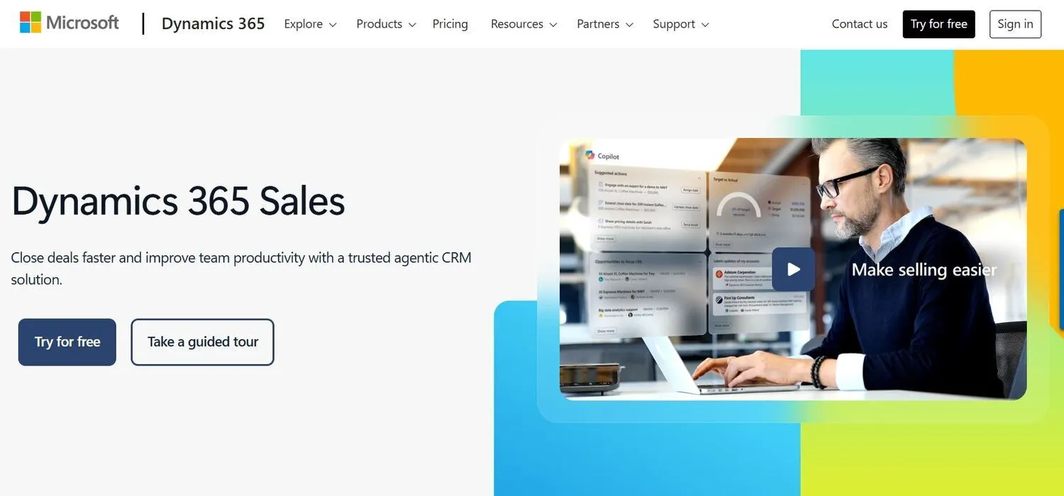 Microsoft Dynamics 365 Sales