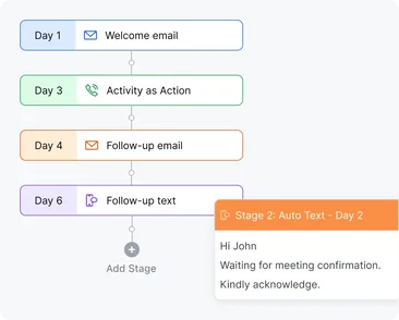 Take complete control of your follow up sequence 💪
