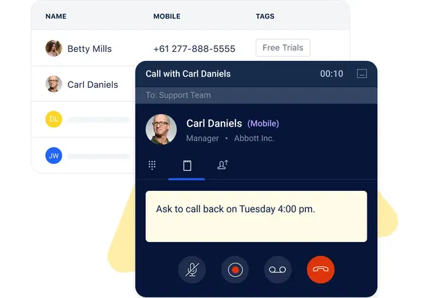 Make calls in 80+ countries with the built-in virtual phone system Make calls in 80+ countries with the built-in virtual phone system