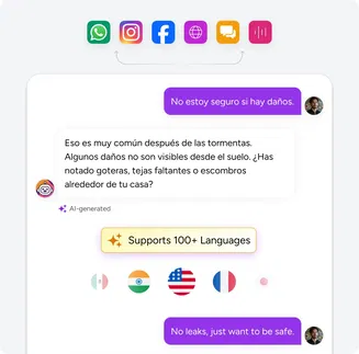 Follow roofing leads across every channel—without losing context
