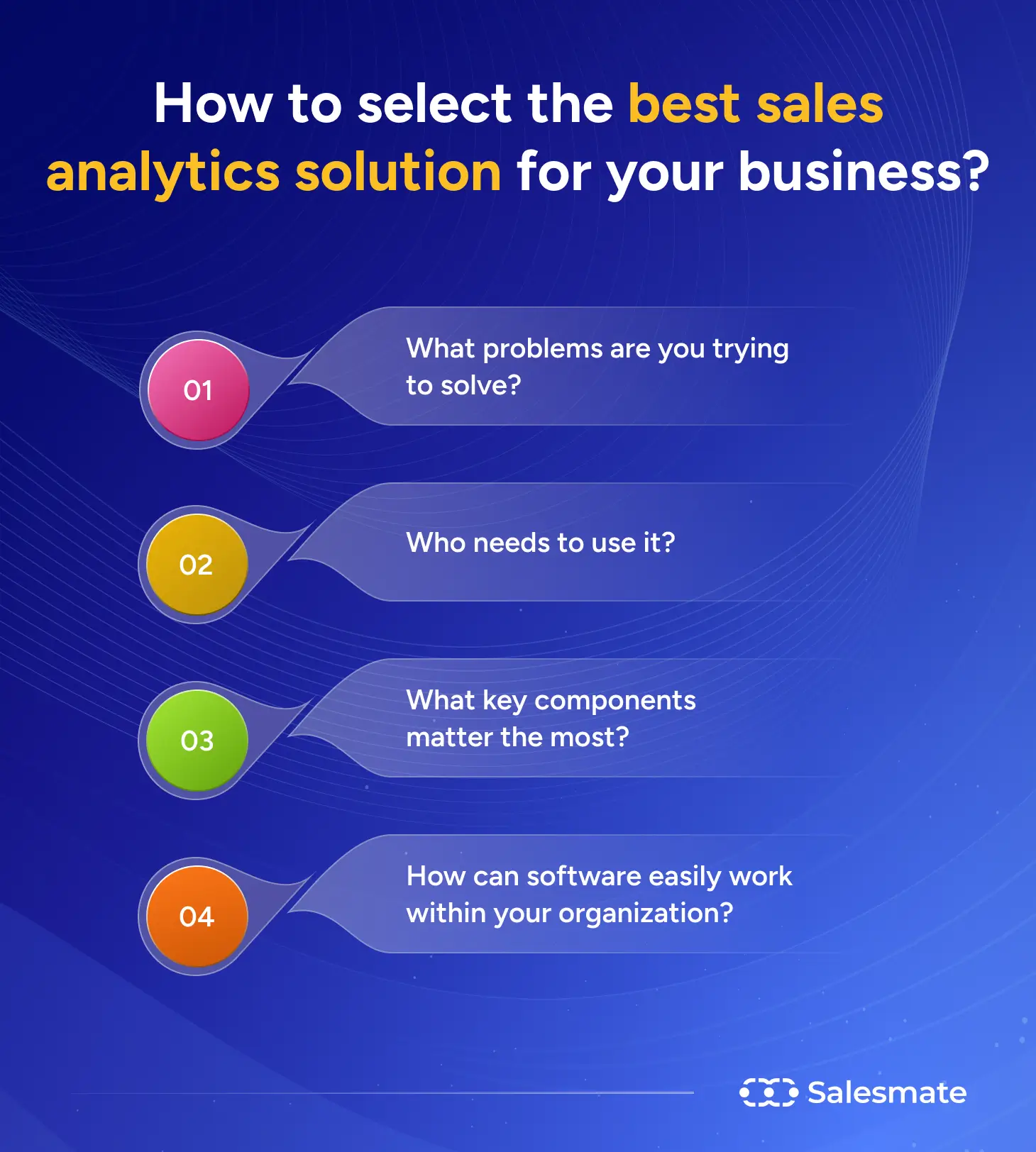 How to select the best sales analytics solution for your business?