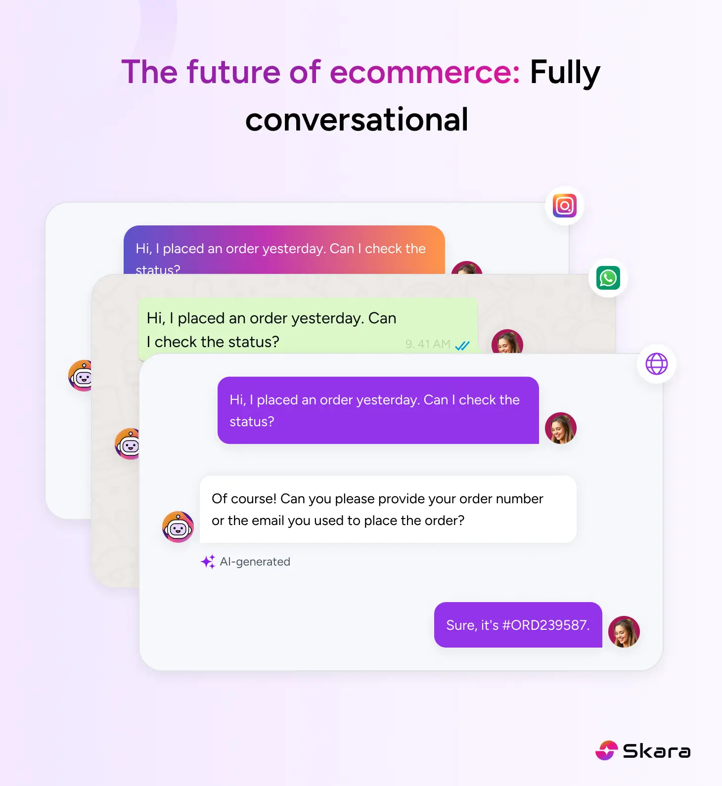 The future of e-commerce: Fully conversational