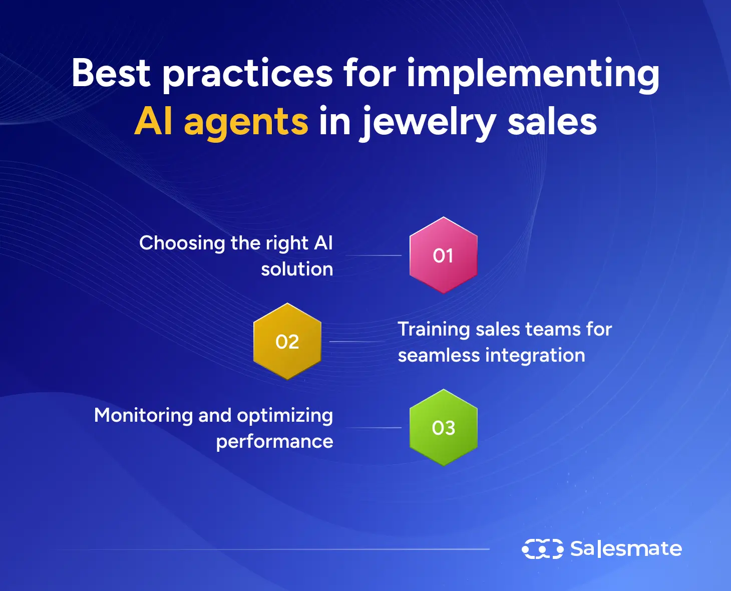 Best practices for implementing AI agents in jewelry sales