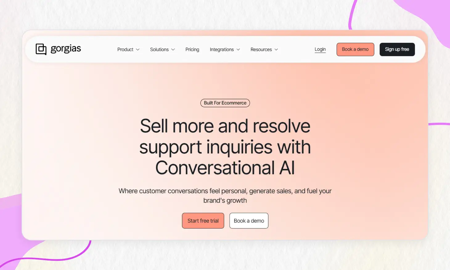 Gorgias AI Agent&nbsp;