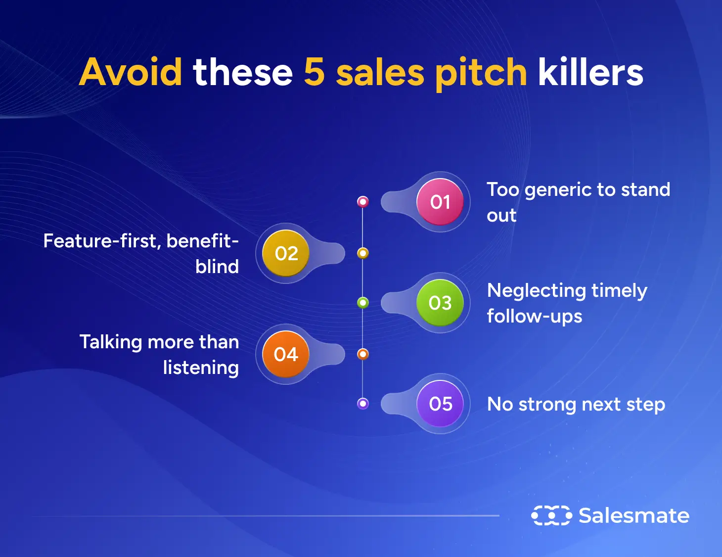 Avoid these 5 sales pitch killers