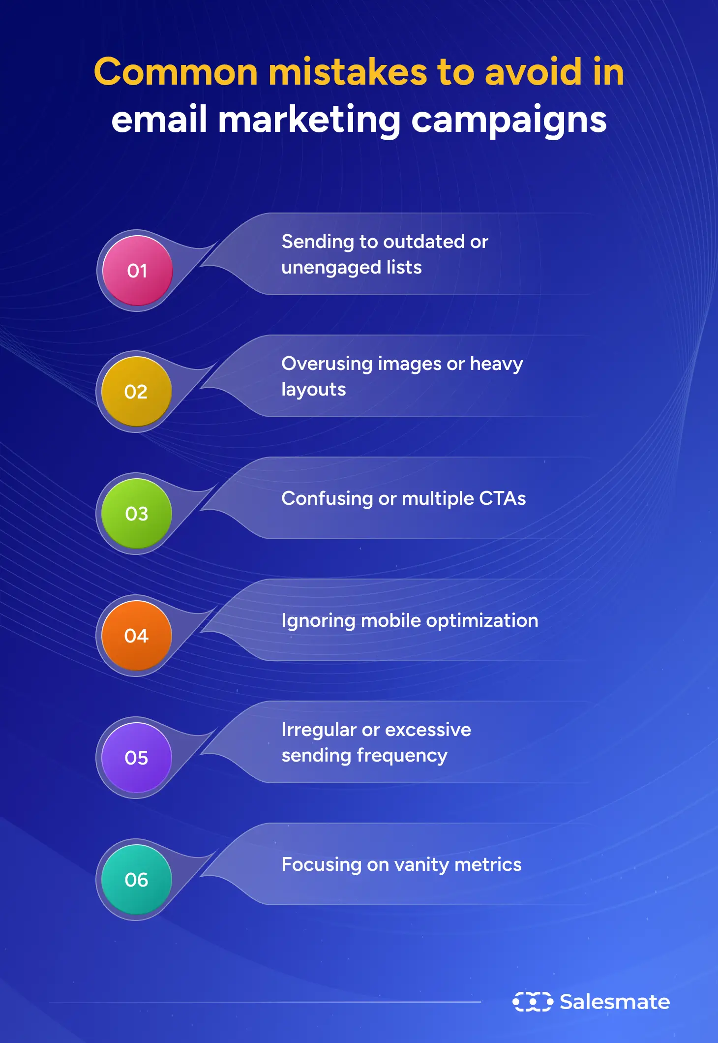 Common mistakes to avoid in email marketing campaigns