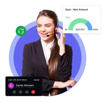Top-rated inside sales CRM for unstoppable teams!