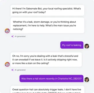 Turn website visitors into qualified roofing leads (without extra admin)