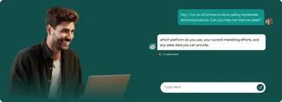 Turn website visits into revenue-driving conversations