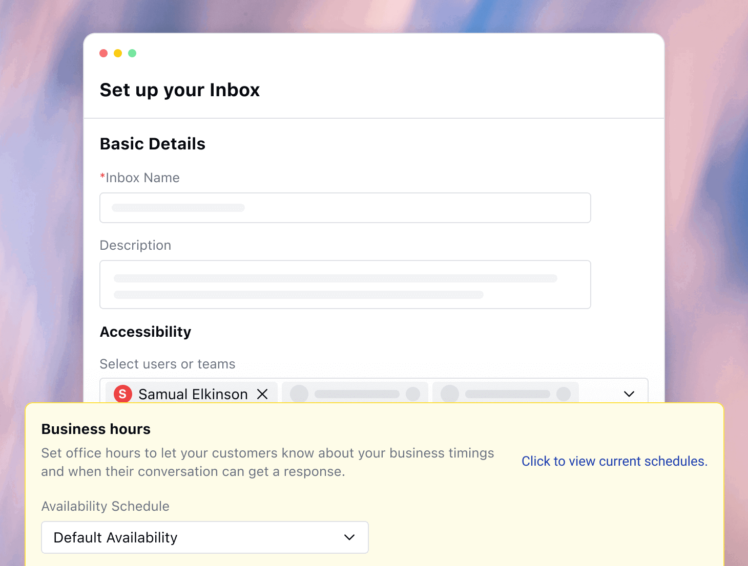 Unified Business Hours for Chat + Meetings