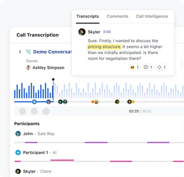 Unlock conversation intelligence