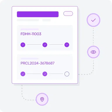 Visual order tracking