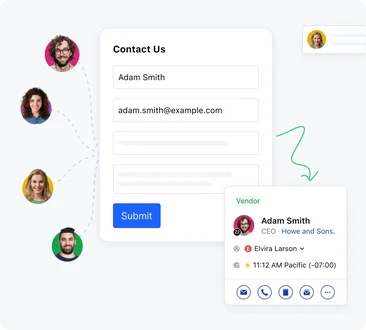 Web forms: Seamless data collection