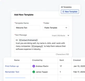 Work smart with pre-crafted templates Work smart with pre-crafted templates