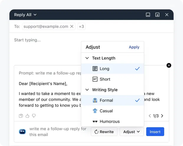 Write like a pro, every time
