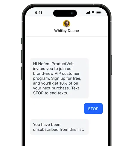 Automate consent and opt-outs Automate consent and opt-outs