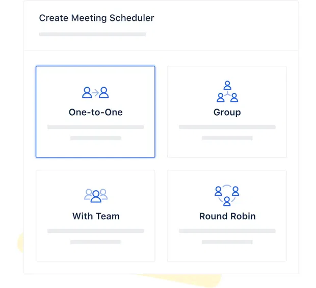 Book meetings for yourself Book meetings for yourself