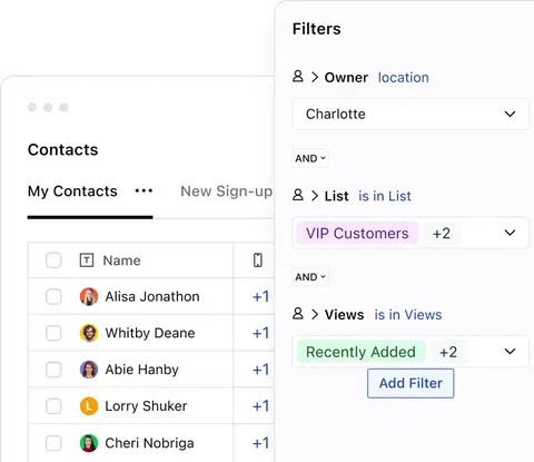 Build your lists and audiences Build your lists and audiences