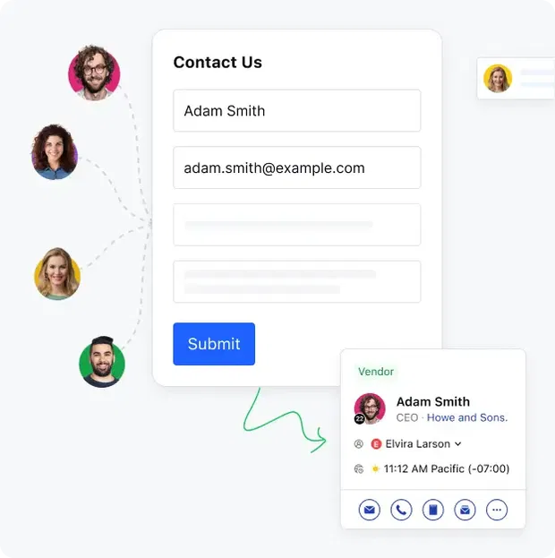 Built-in lead gen tool, centralized data, no hassle! Built-in lead gen tool, centralized data, no hassle!