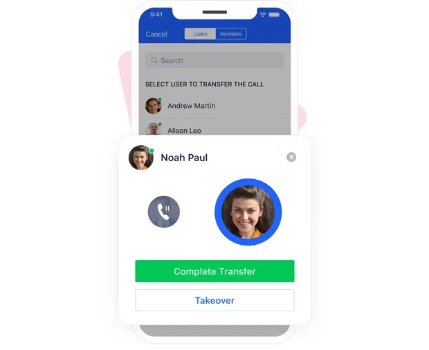 Don’t make your customers wait for long; transfer calls easily Don’t make your customers wait for long; transfer calls easily