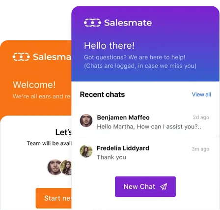 Chat widget that match your brand identity Chat widget that match your brand identity
