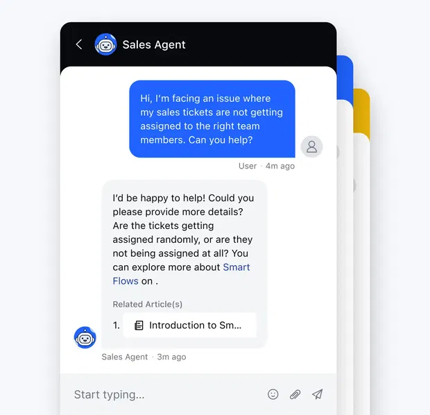 Deliver instant answers, without lifting a finger Deliver instant answers, without lifting a finger