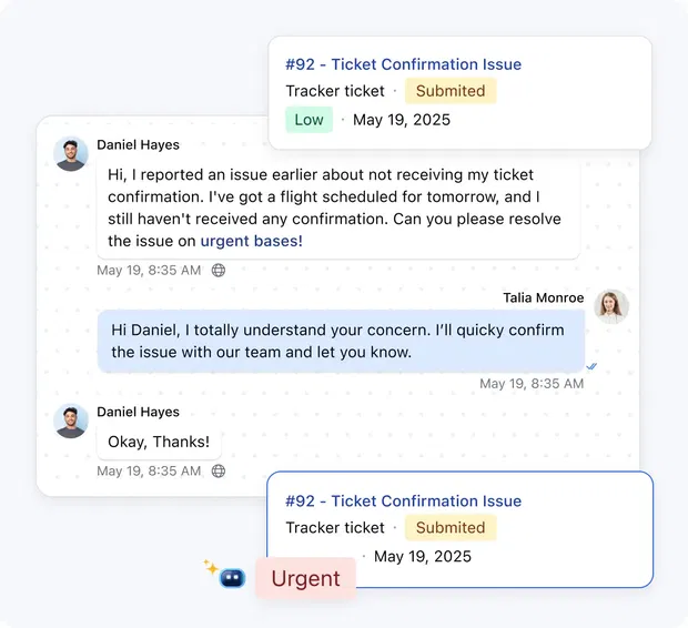24/7 support with AI automation 24/7 support with AI automation