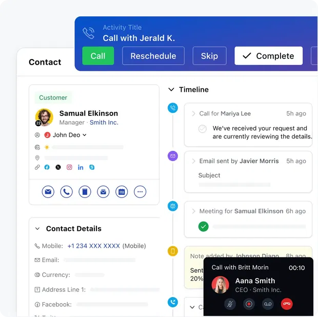 10X your lead engagement with built-in calling 10X your lead engagement with built-in calling