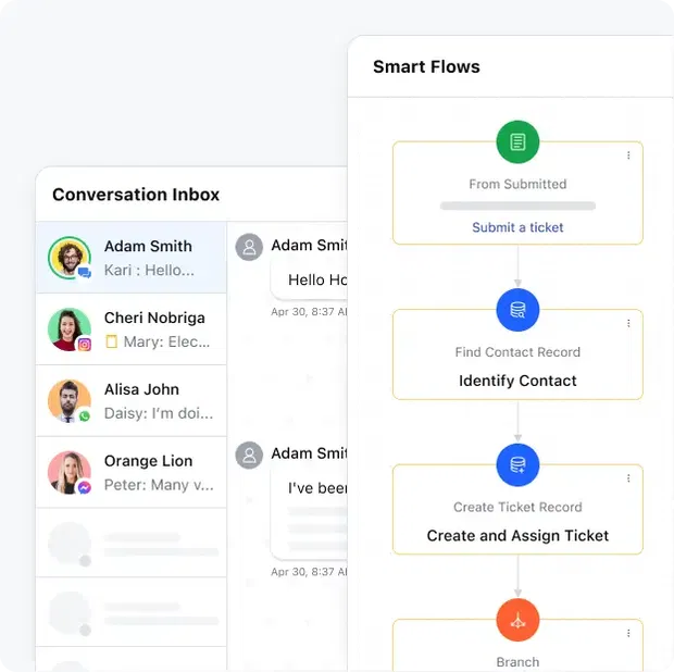 Streamline support with omnichannel customer service Streamline support with omnichannel customer service