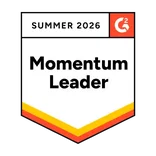 G2 Summer 2026 Momentum Leader award for Salesmate G2 Summer 2026 Momentum Leader award for Salesmate
