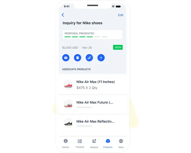 Get every product detail right in your palms Get every product detail right in your palms