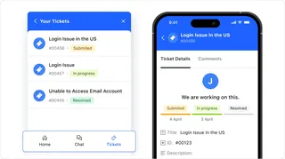 Let customers know about the ticket progress Let customers know about the ticket progress