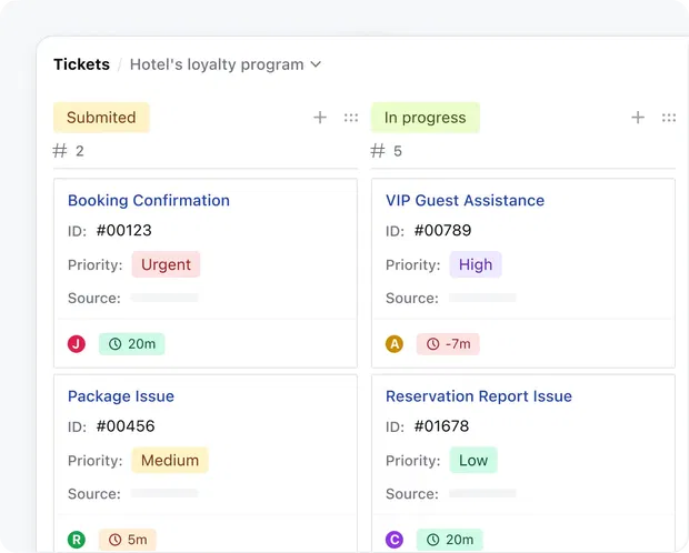 Seamless support for guests Seamless support for guests