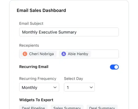 Securely share insights with others Securely share insights with others