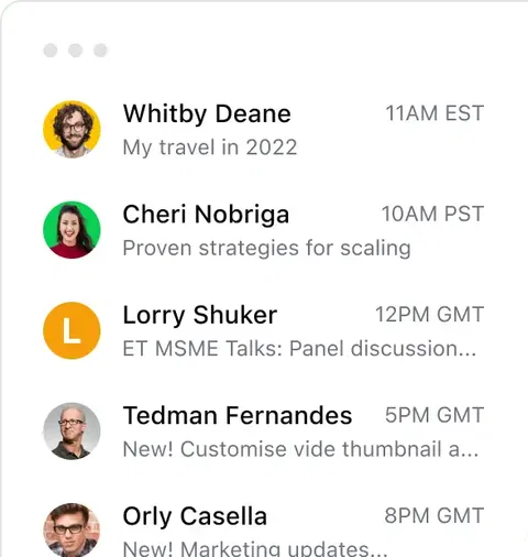 Send time optimization Send time optimization